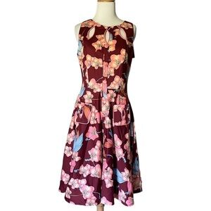 NWT Voodoo Vixen Retro Rockabilly Pin Up Swing Dress